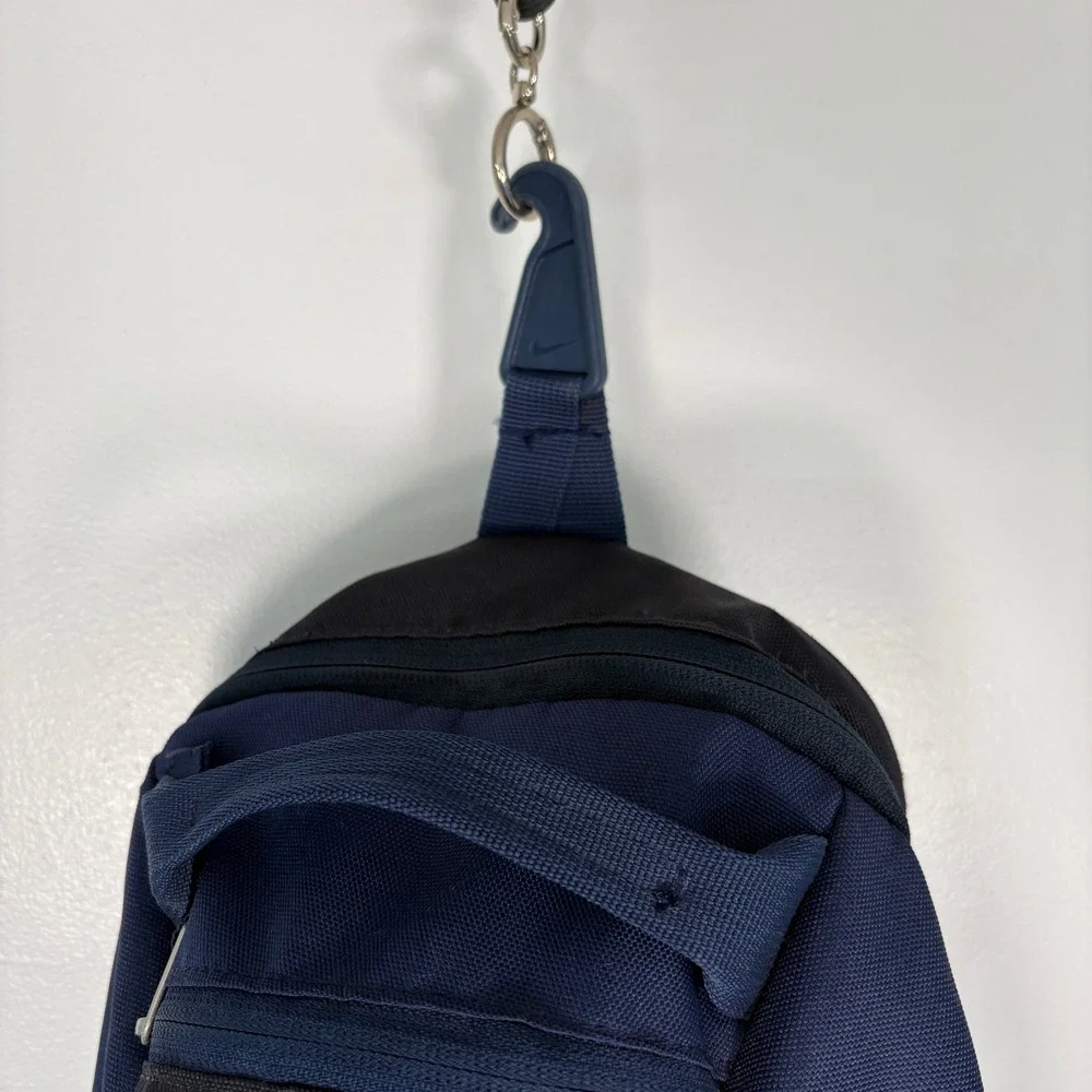 Nike MVP Edge Baseball Backpack Large Navy Blue Water Resistant Sports Equipment